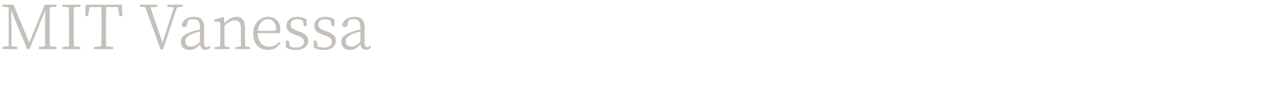 MIT Vanessa 