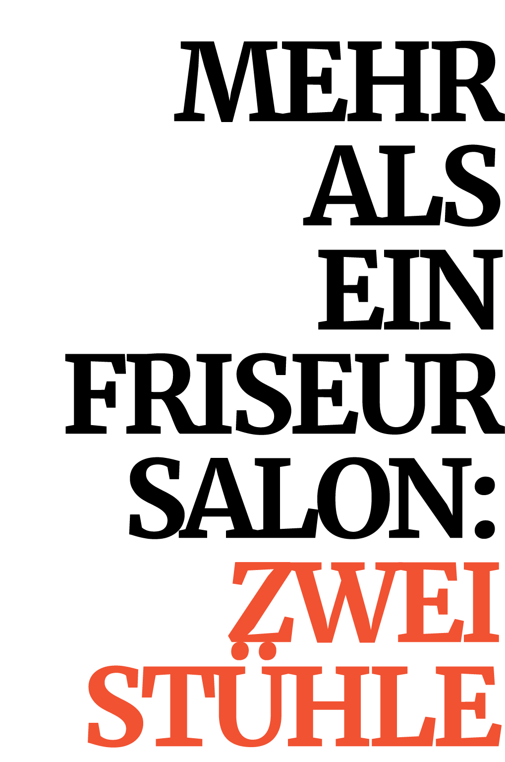 Mehr als ein Friseur salon: Zwei St hle