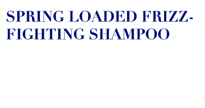 Spring Loaded Frizz Fighting Shampoo  Anti – Frizz  Reinigt Locken sanft Ohne die Schuppenschicht aufzurauen