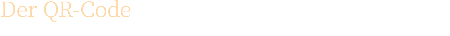 Der QR Code