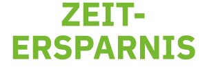 ZEIT ERSPARNIS