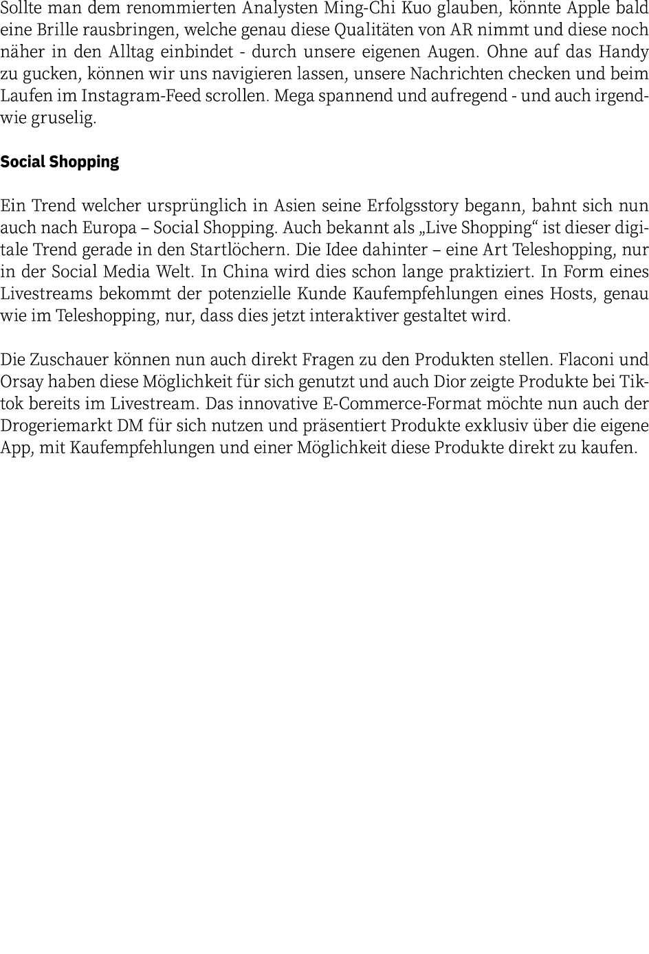 Sollte man dem renommierten Analysten Ming-Chi Kuo glauben, könnte Apple bald eine Brille rausbringen, welche genau d   