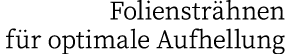 Foliensträhnen für optimale Aufhellung