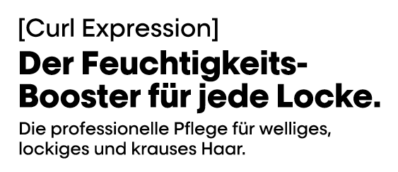  Curl Expression  Der Feuchtigkeits- Booster für jede Locke  Die professionelle Pflege für welliges, lockiges und kra   