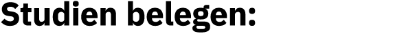 Studien belegen: 