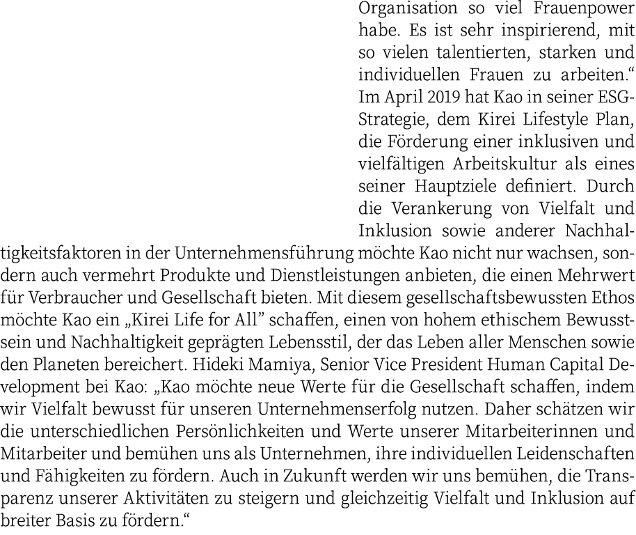 Organisation so viel Frauenpower habe  Es ist sehr inspirierend, mit so vielen talentierten, starken und individuelle   