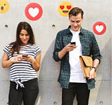 People watching a live streaming