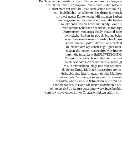 Die Tage werden wieder k rzer, B ume verlieren so langsam ihre Bl tter und die Temperaturen sinken – der goldene Herb...