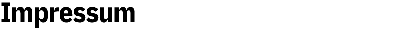 Impressum