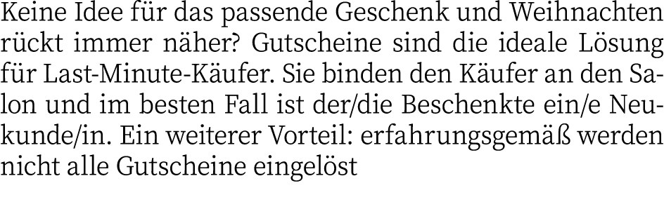 Keine Idee f r das passende Geschenk und Weihnachten r ckt immer n her? Gutscheine sind die ideale L sung f r Last-Mi...