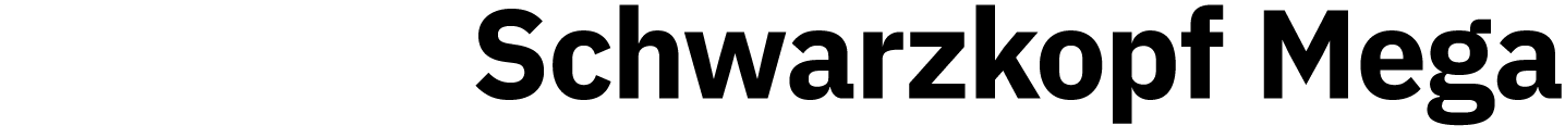 Schwarzkopf Mega 