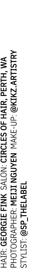 Hair: Georgie Fink Salon: Circles of Hair, Perth, WA Photographer: Meiji Nguyen Make Up: @kikz.artistry Stylist: @sp_...