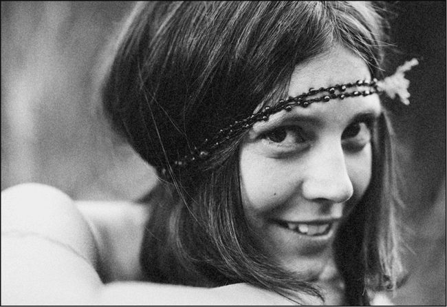 Hippy girl - 1970 style